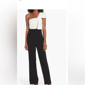 Eliza J one shoulder jumpsuit size 8